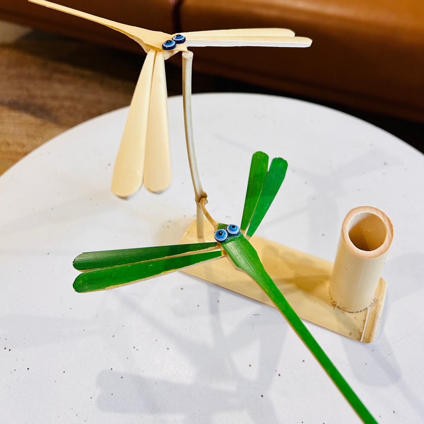 Bamboo Self Balancing Dragonfly Toy