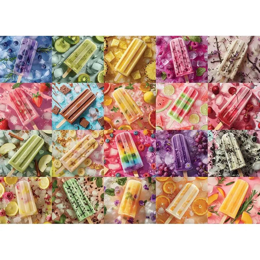 Ice Lollies 500 Piece Jigsaw Puzzle Cobble Hill