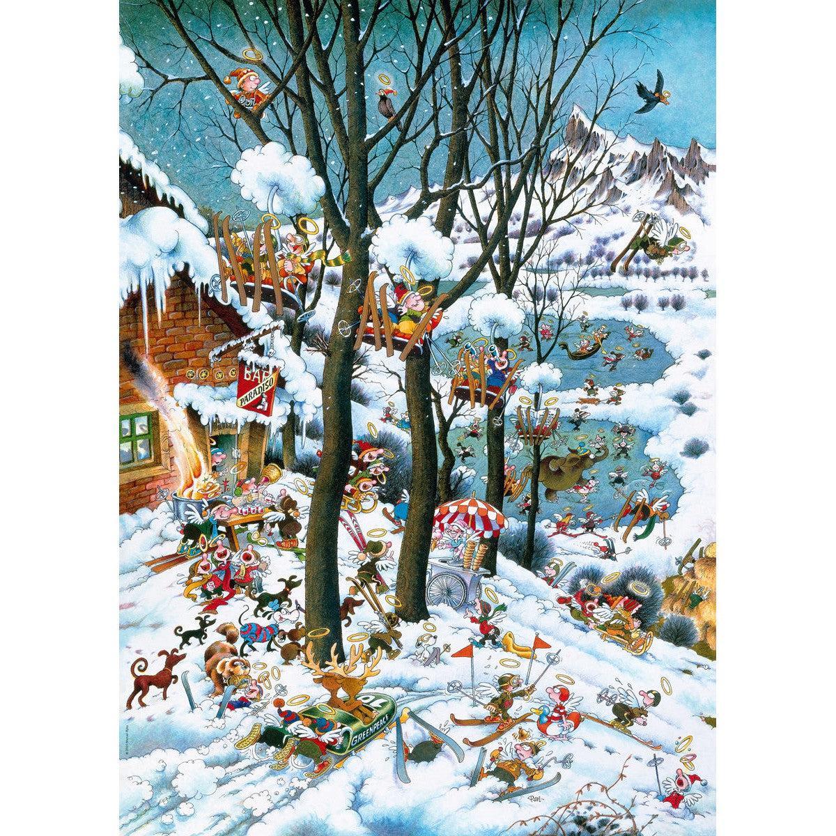 In Winter Paradise 1000 Piece Jigsaw Puzzle Heye
