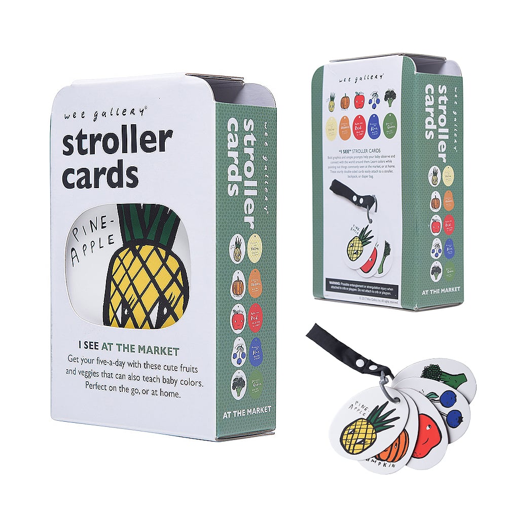 Stroller Cards - I See in the Market - Chickadees Wooden Toys