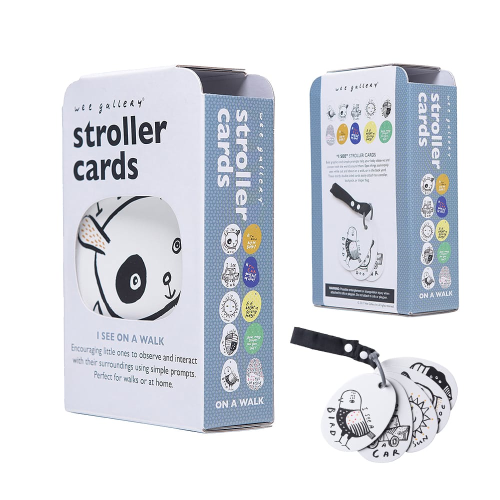 Stroller Cards - I See on a Walk - Chickadees Wooden Toys