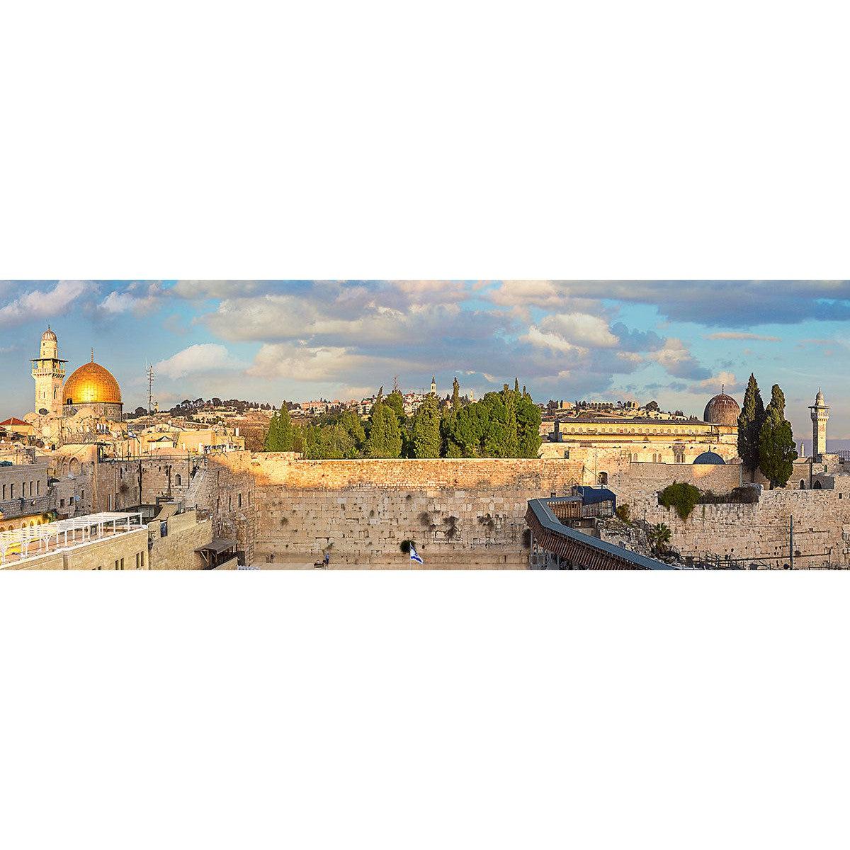 Jerusalem, Israel 1000 Piece Panoramic Jigsaw Puzzle Eurographics
