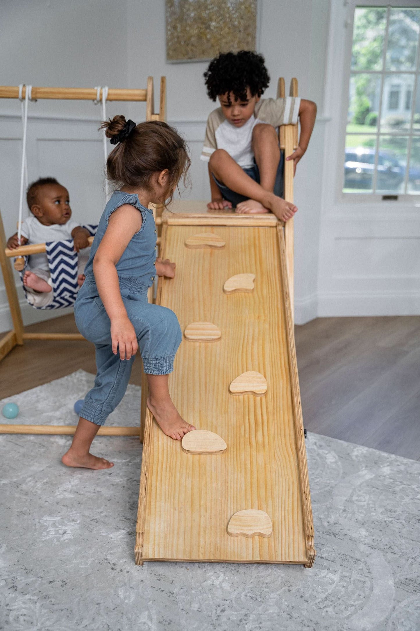Juniper - Real Wood Folding Playset - Chickadees Wooden Toys