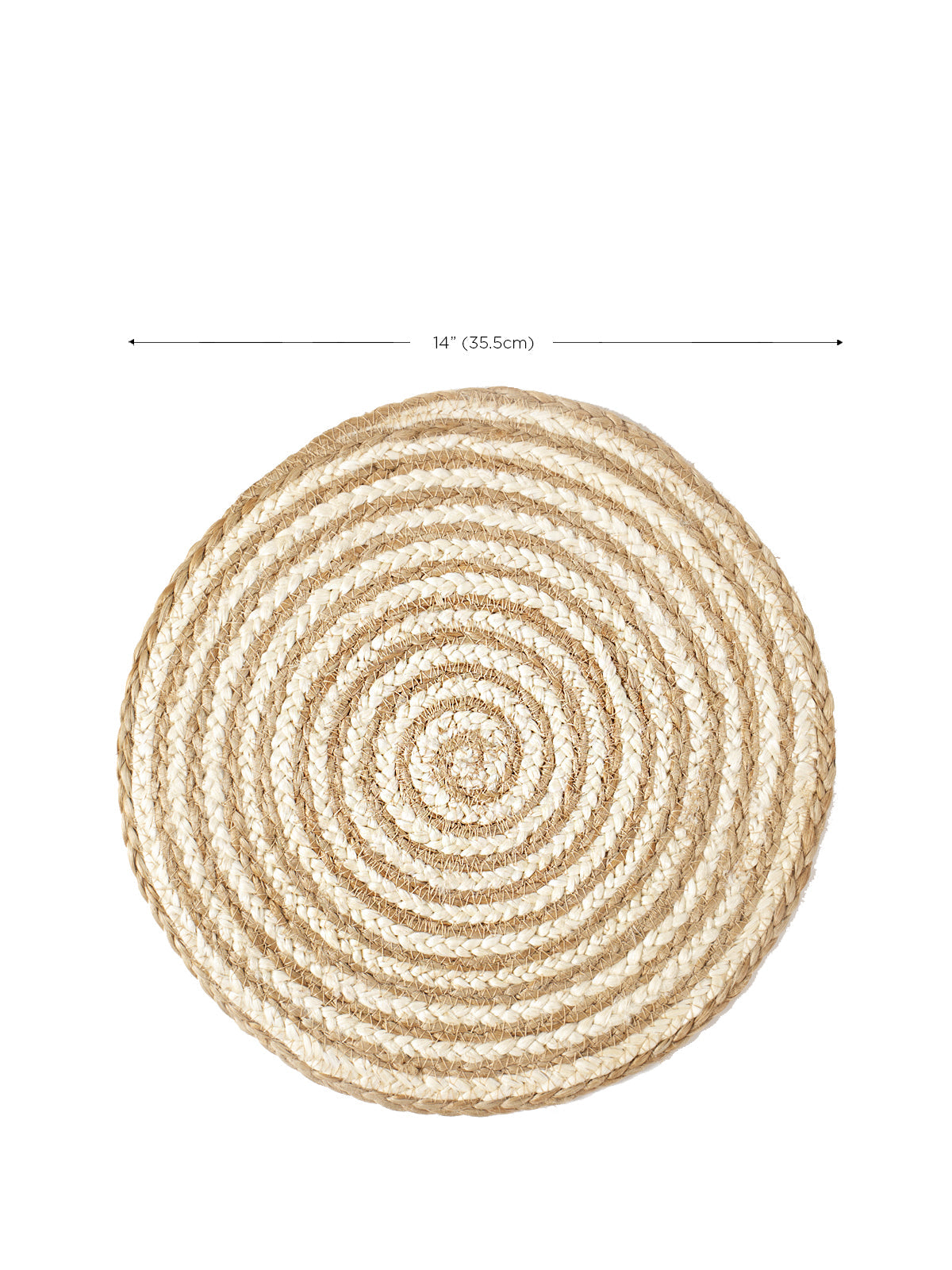 Kata Spiral Placemat - Natural (Set of 4) - Chickadees Wooden Toys