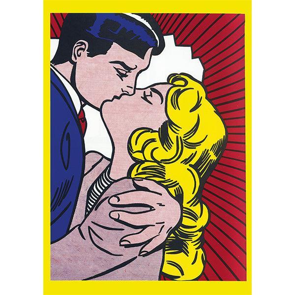 Kiss III by Lichtenstein 1000 Piece Jigsaw Puzzle Piatnik