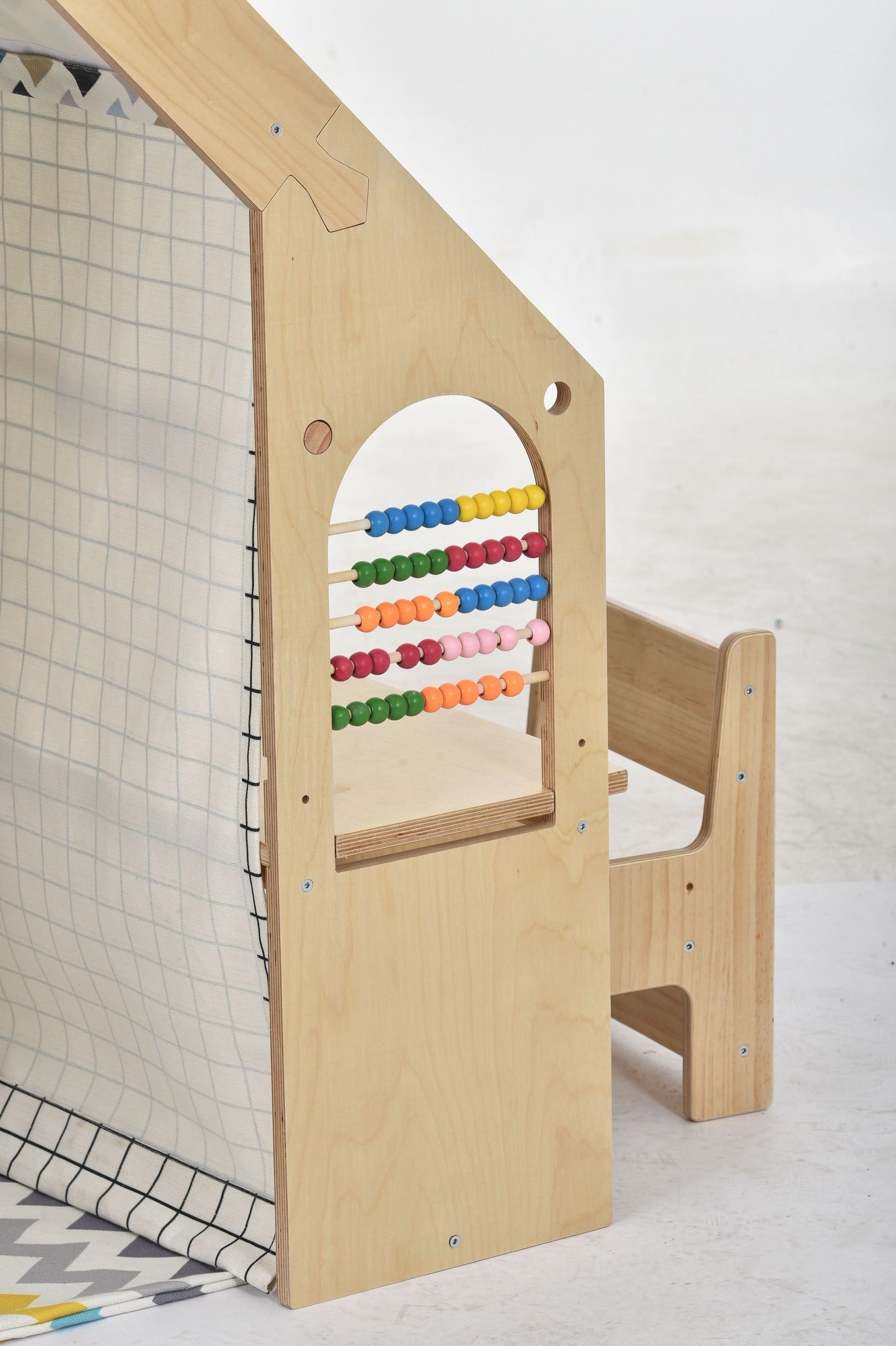 Flair - Avenlur Wood house Desk with Chair - Chickadees Wooden Toys