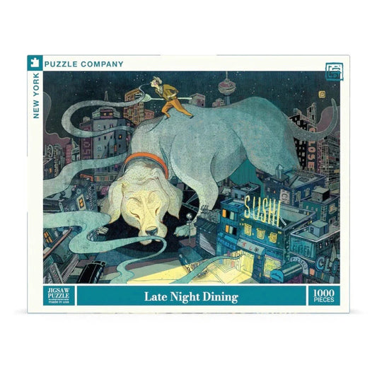 Late Night Dining 1000 Piece Jigsaw Puzzle NYPC