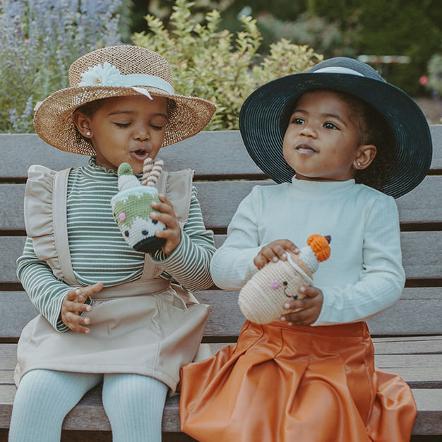 Friendly Plush Matcha Latte - Green Tea - Chickadees Wooden Toys