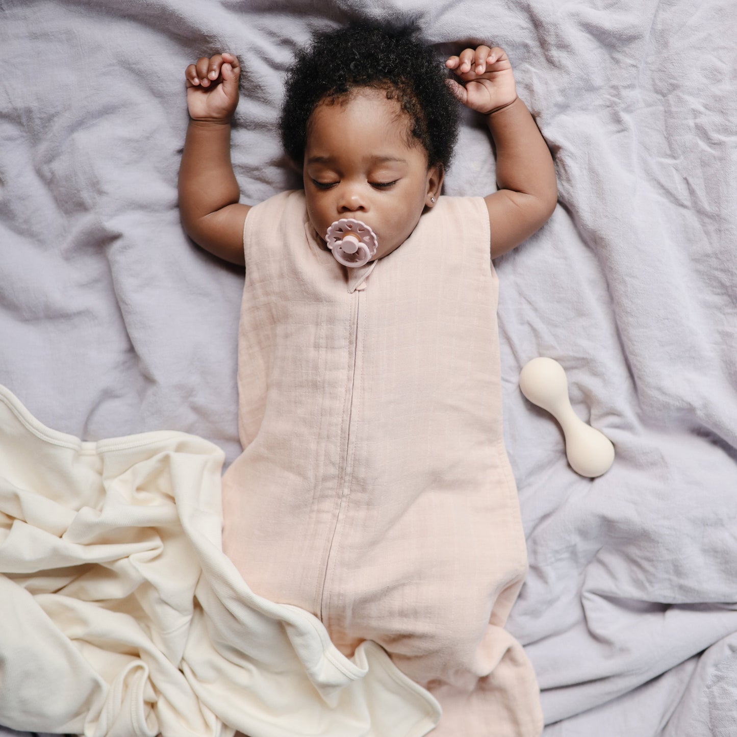 Organic Cotton Sleep Bag - Chickadees Wooden Toys