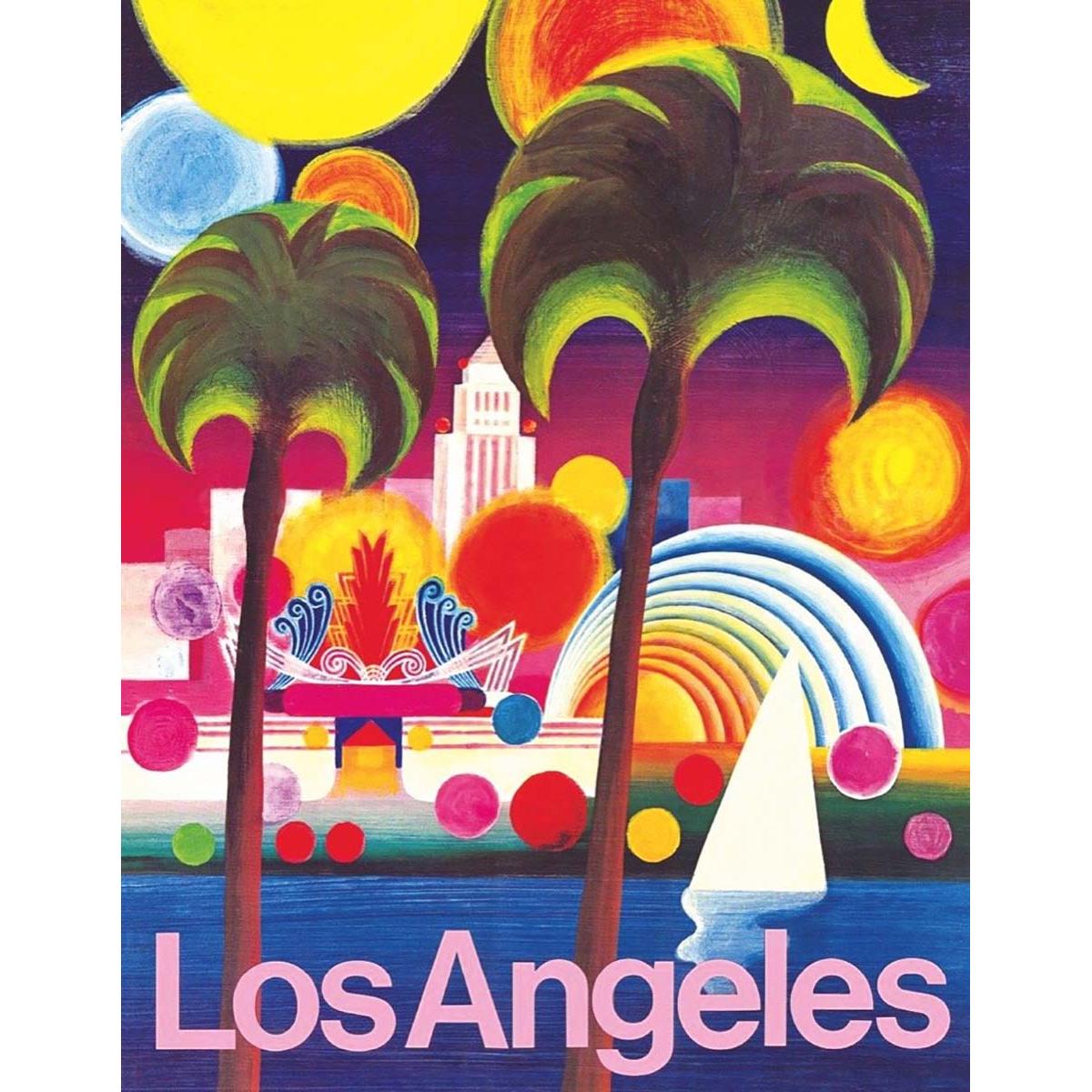 Los Angeles 100 Piece Mini Jigsaw Puzzle NYPC