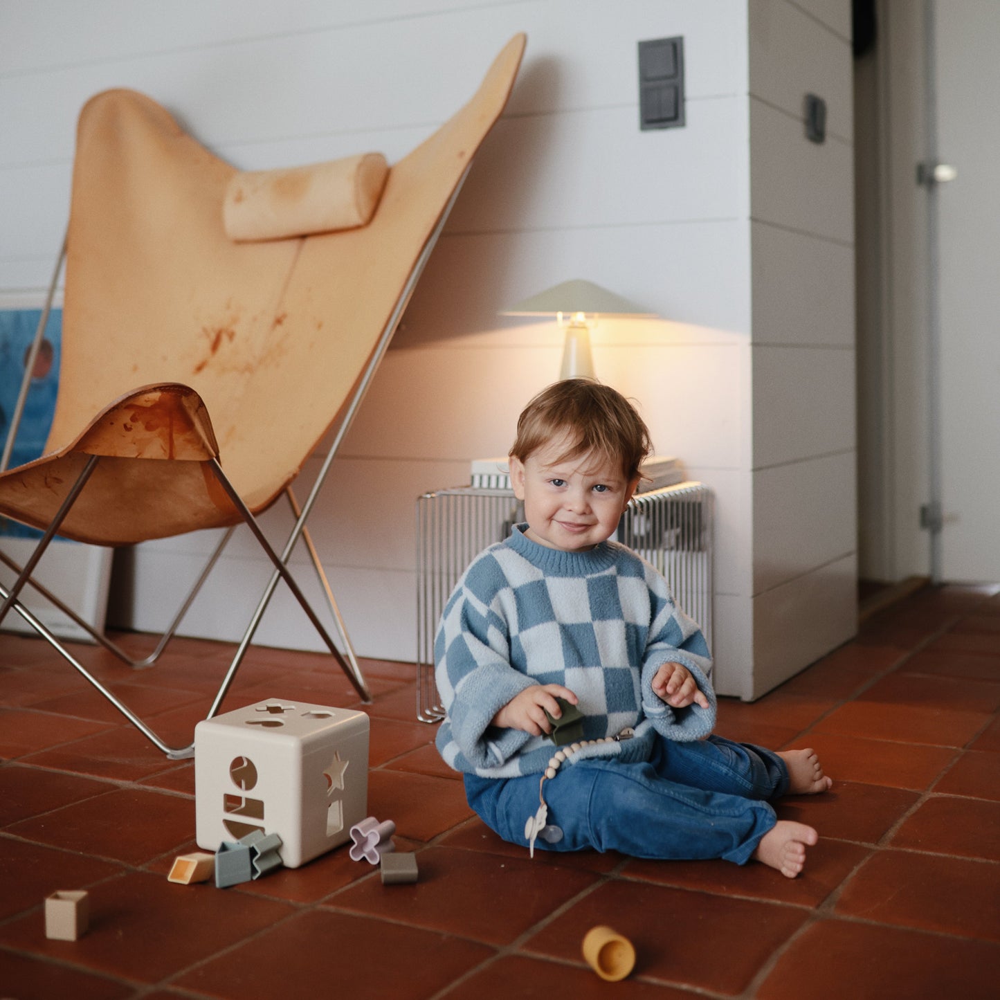 Shape Sorting Box - Chickadees Wooden Toys