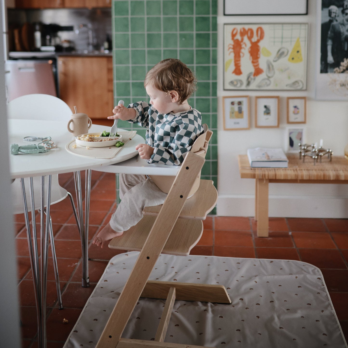 Splat Mat - Chickadees Wooden Toys