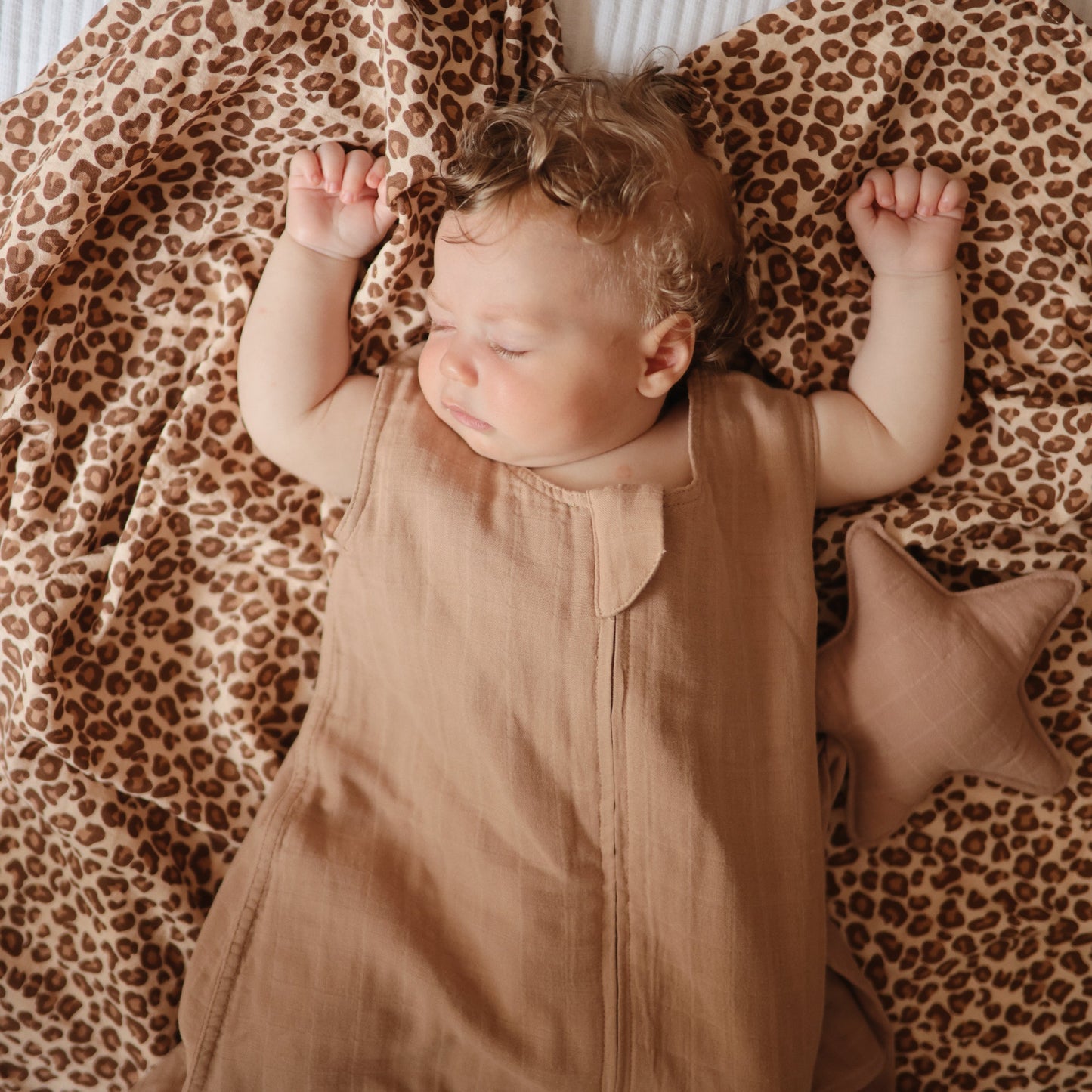 Organic Cotton Sleep Bag - Chickadees Wooden Toys