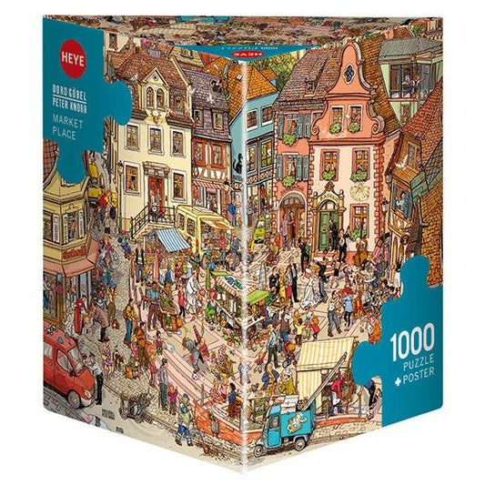Market Place 1000 Piece Jigsaw Puzzle Heye