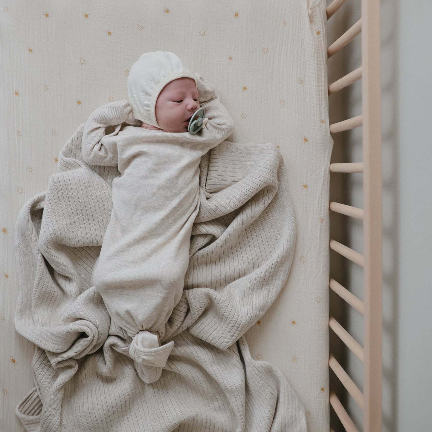 Extra Soft Muslin Crib Sheet - Chickadees Wooden Toys