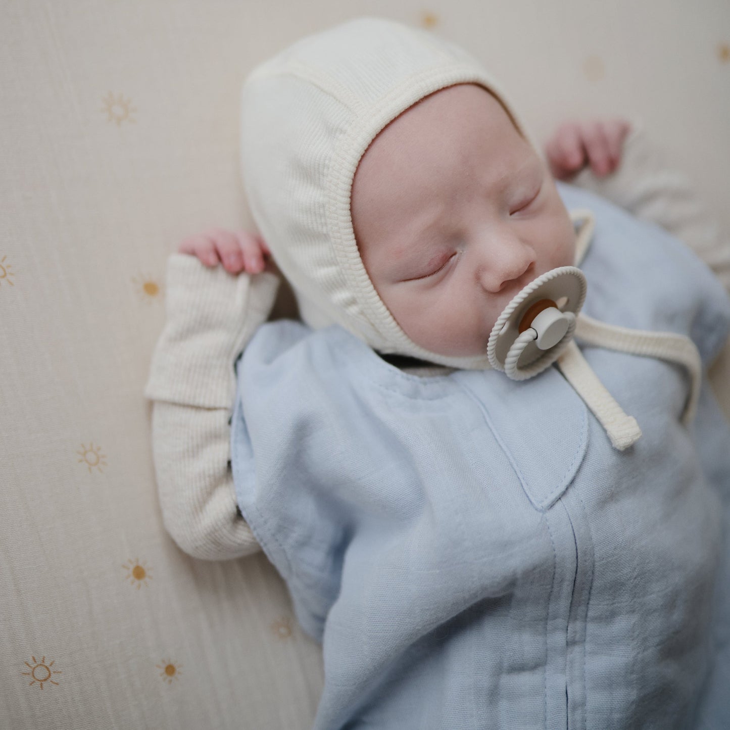 Organic Cotton Sleep Bag - Chickadees Wooden Toys