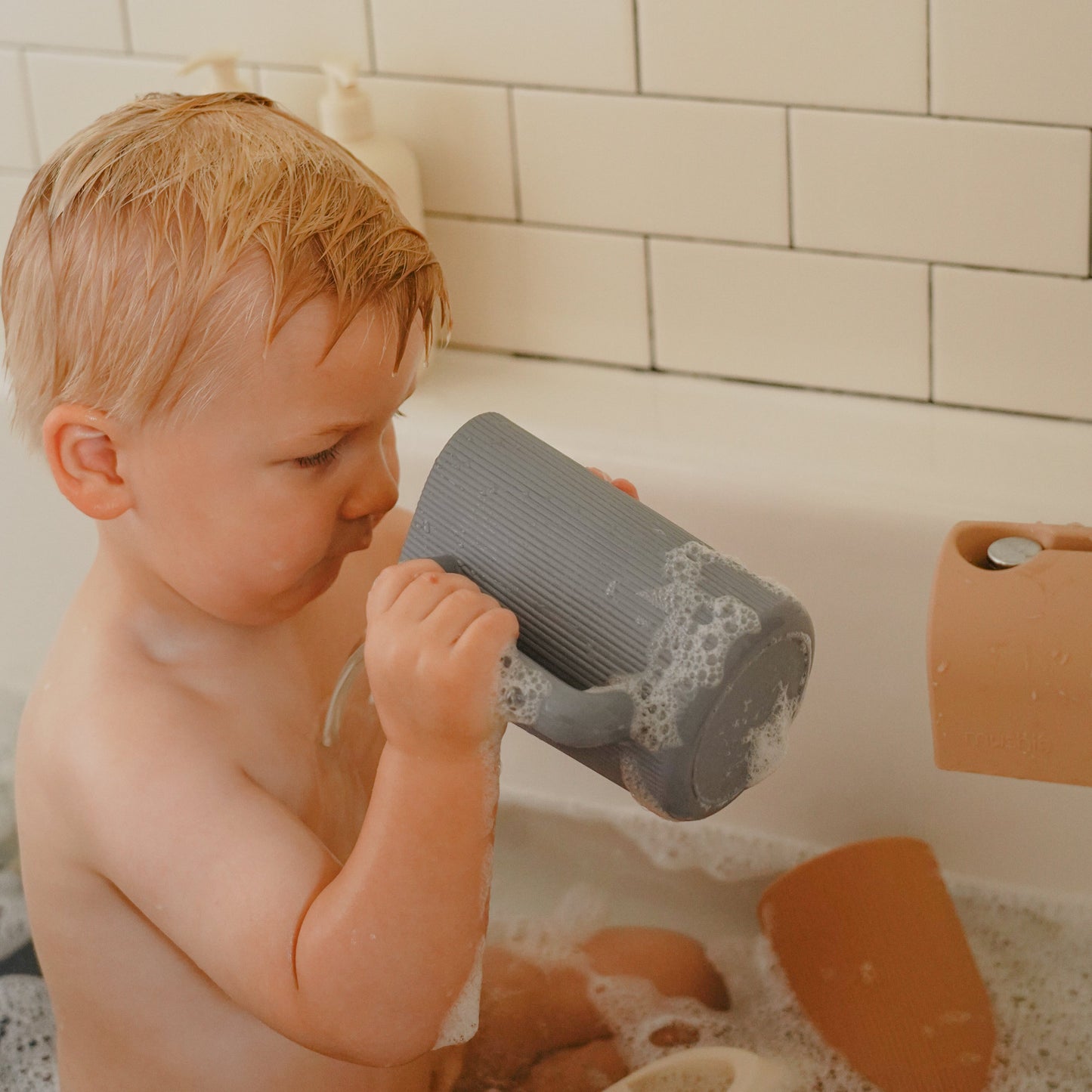 Bath Rinse Cup - Chickadees Wooden Toys