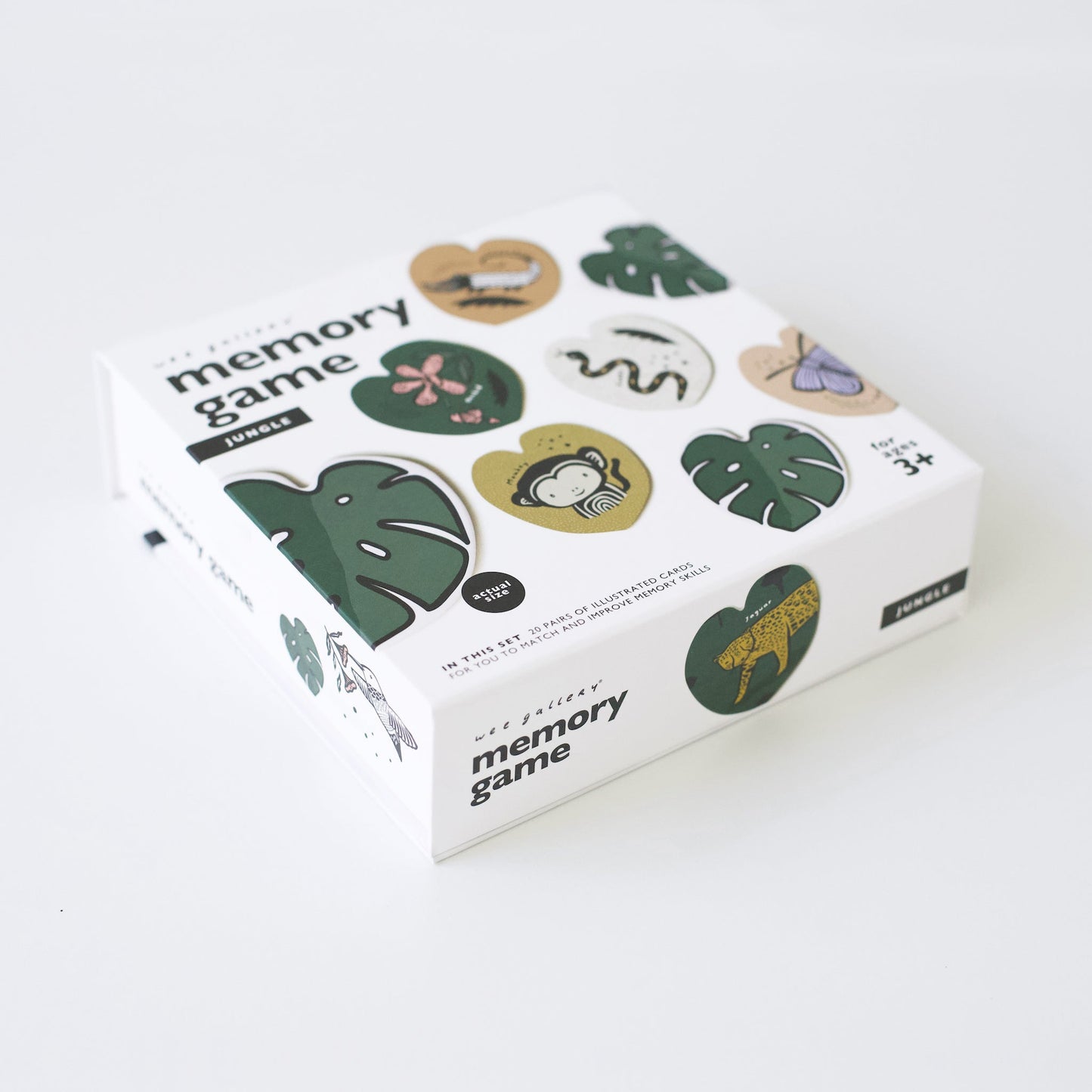Memory Game - Jungle - Chickadees Wooden Toys