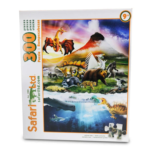 Morning Dominion 300 Piece Jigsaw Puzzle Safari
