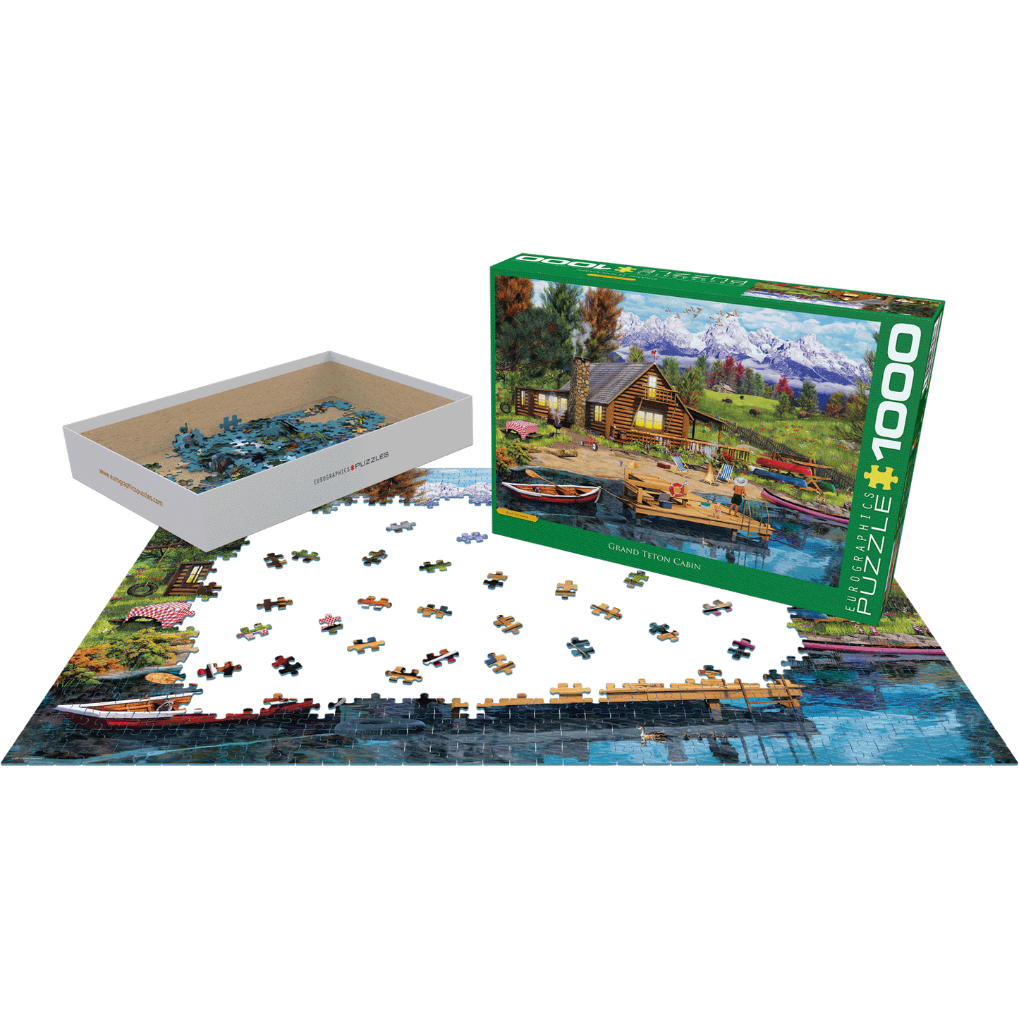 Mountain Garden 1000 Piece Jigsaw Puzzle Eurographics