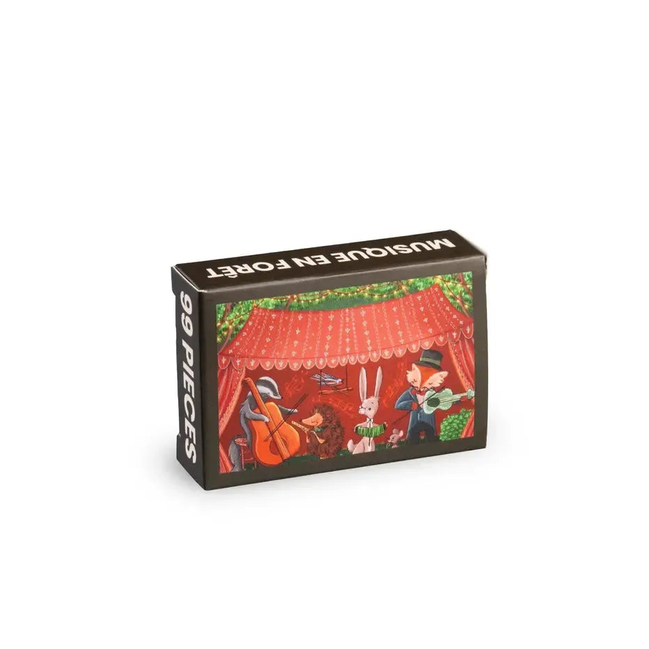 Music in the Forest 99 Piece Mini Jigsaw Puzzle Trevell