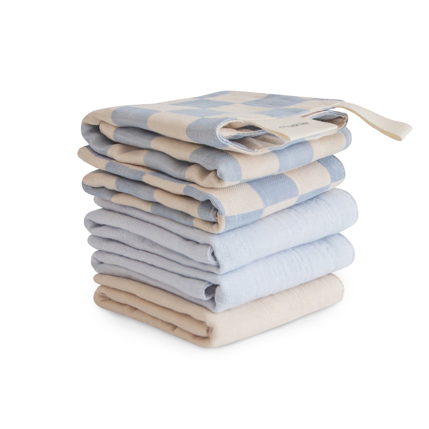 Muslin Cotton Washcloth - Chickadees Wooden Toys