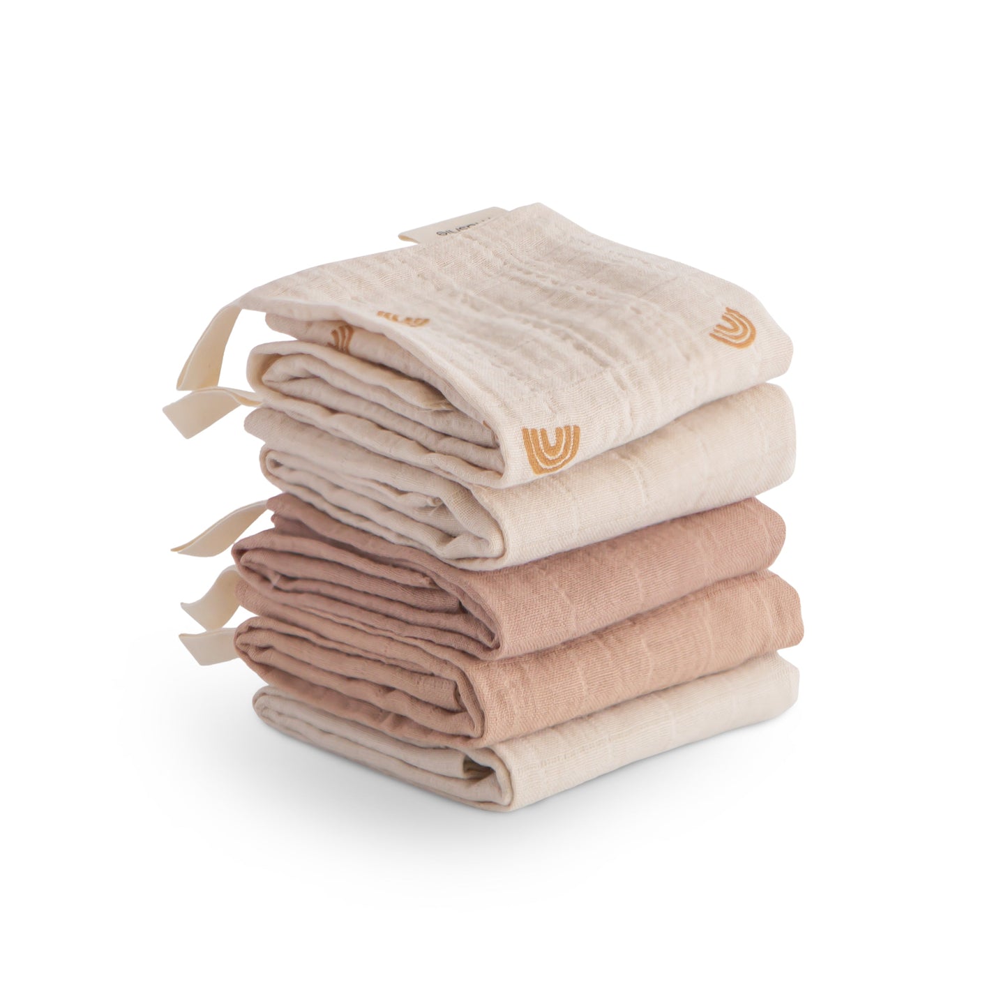 Muslin Cotton Washcloth - Chickadees Wooden Toys