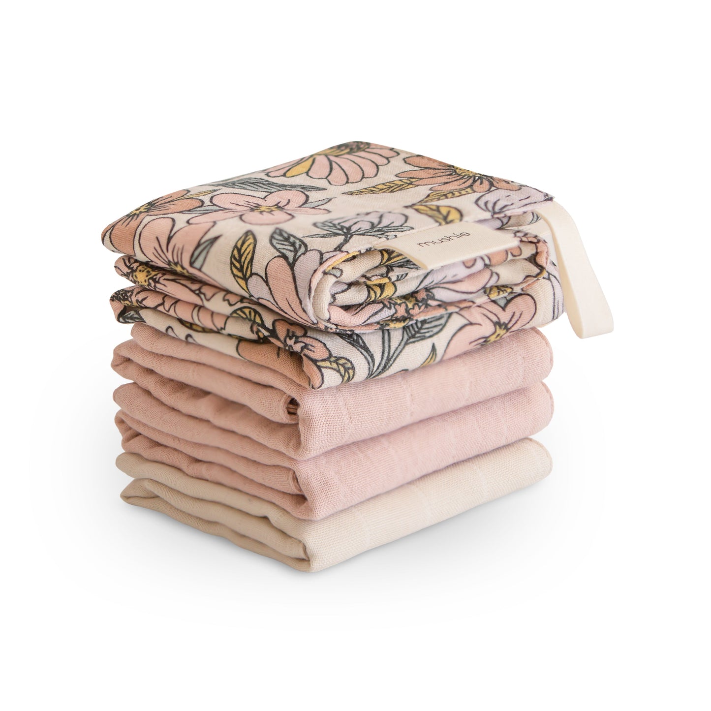 Muslin Cotton Washcloth - Chickadees Wooden Toys