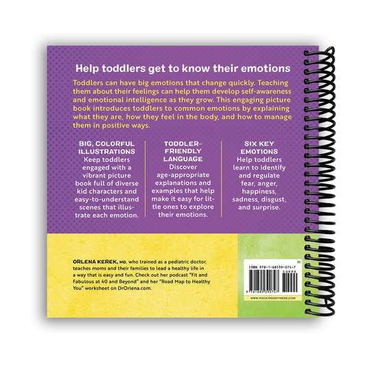 My First Book of Emotions for Toddlers - Chickadees Wooden Toys