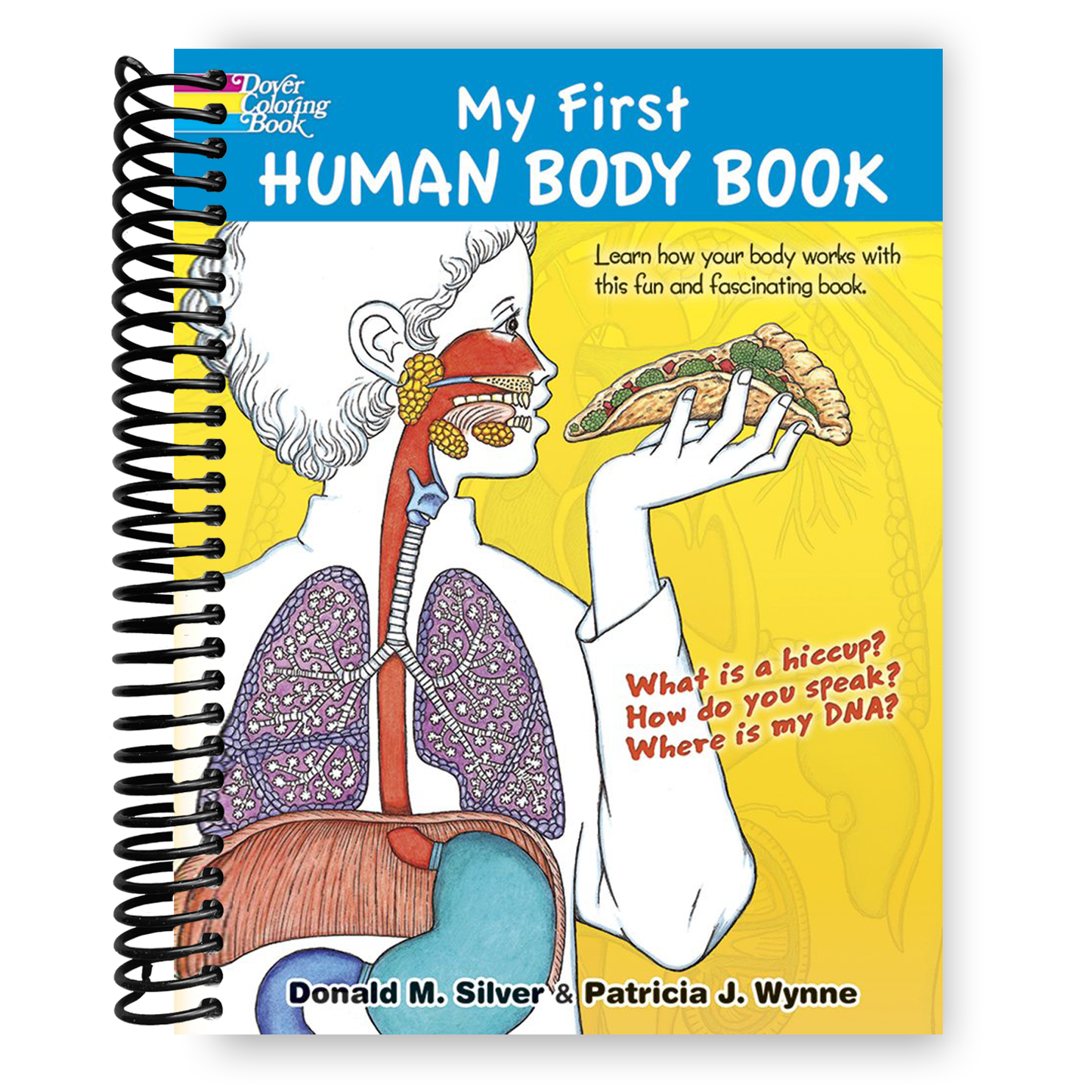 My First Human Body Book (Spiral Bound) - Chickadees Wooden Toys