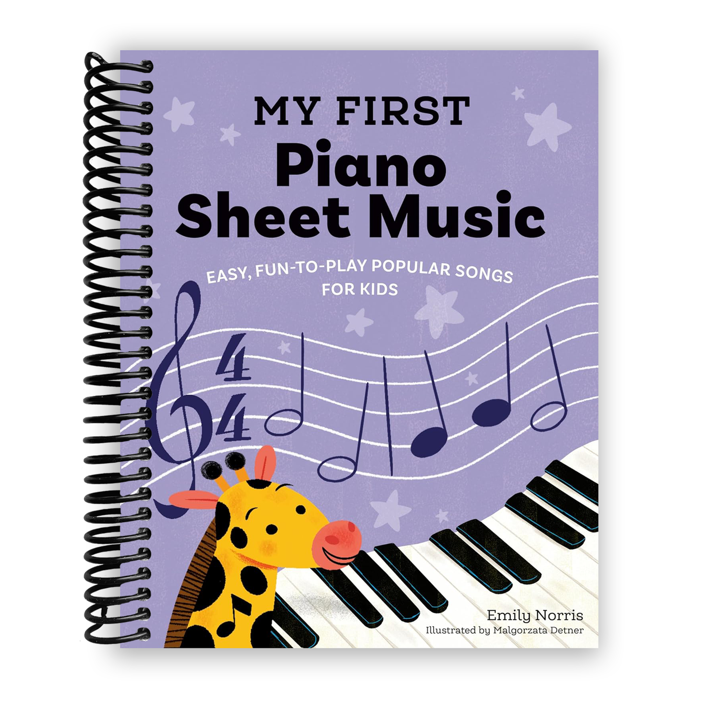 My First Piano Sheet Music (Spiral Bound) - Chickadees Wooden Toys