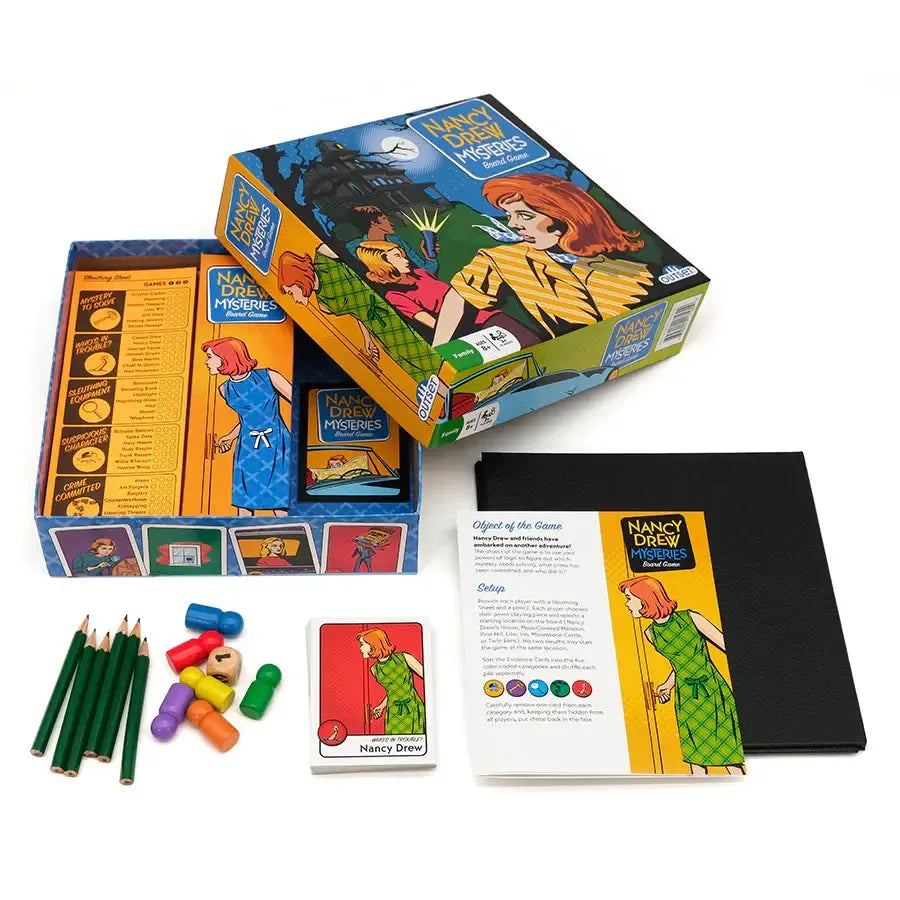 Nancy Drew Mysteries - A Sleuthing Skills Board Game - Outset
