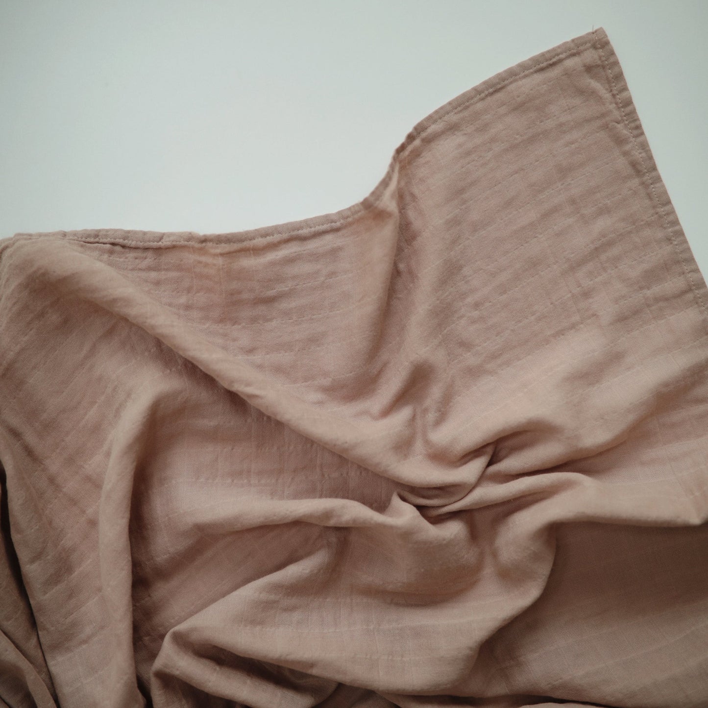 Organic Cotton Muslin Swaddle Blanket - Chickadees Wooden Toys