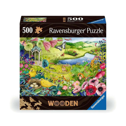 Nature Garden 500 Piece Wood Jigsaw Puzzle Ravensburger