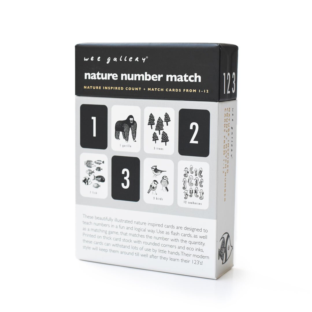 Nature Number Cards - Chickadees Wooden Toys
