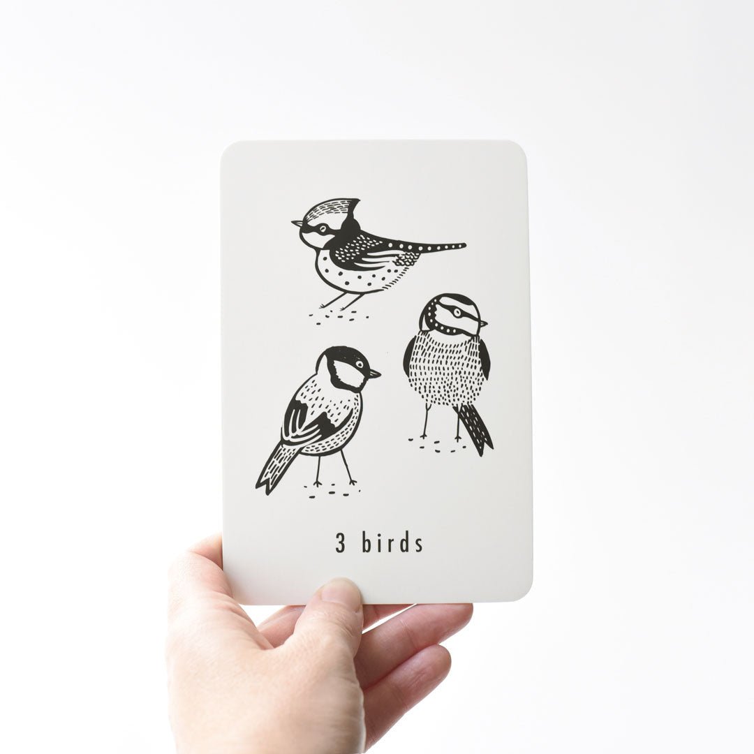 Nature Number Cards - Chickadees Wooden Toys