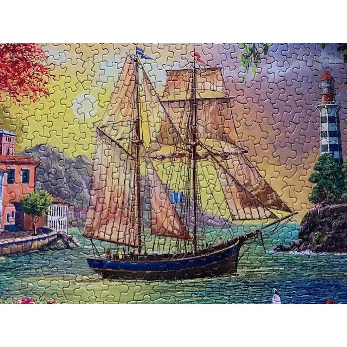 Oceanside Sunset 1000 Piece Jigsaw Puzzle Springbok