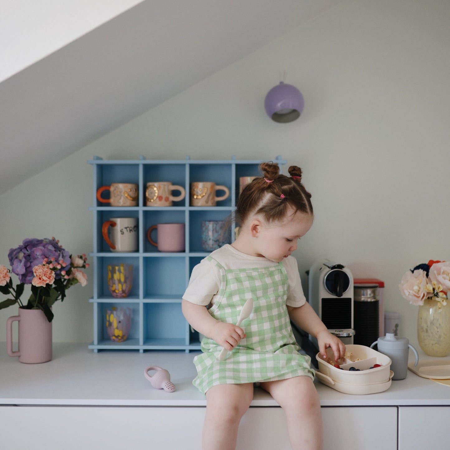 Silicone Fresh Food Feeder - Chickadees Wooden Toys