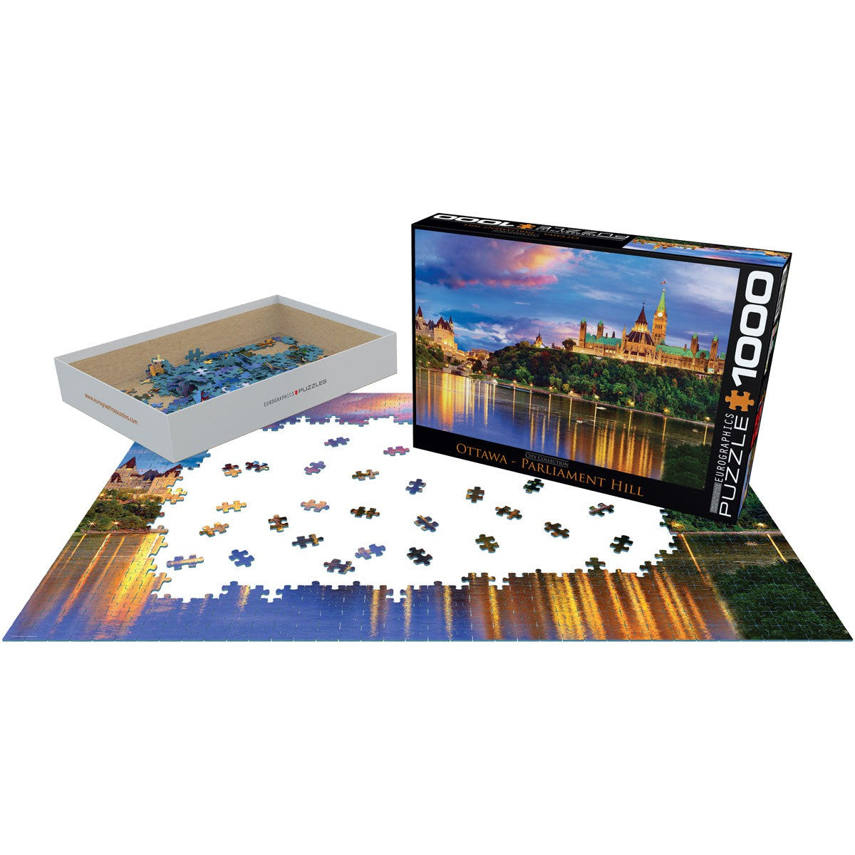 Ottawa Parliament Hill 1000 Piece Jigsaw Puzzle Eurographics