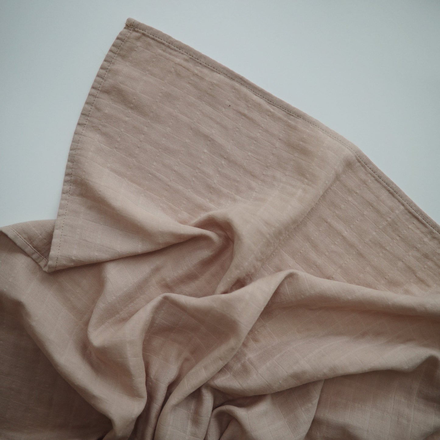 Organic Cotton Muslin Swaddle Blanket - Chickadees Wooden Toys