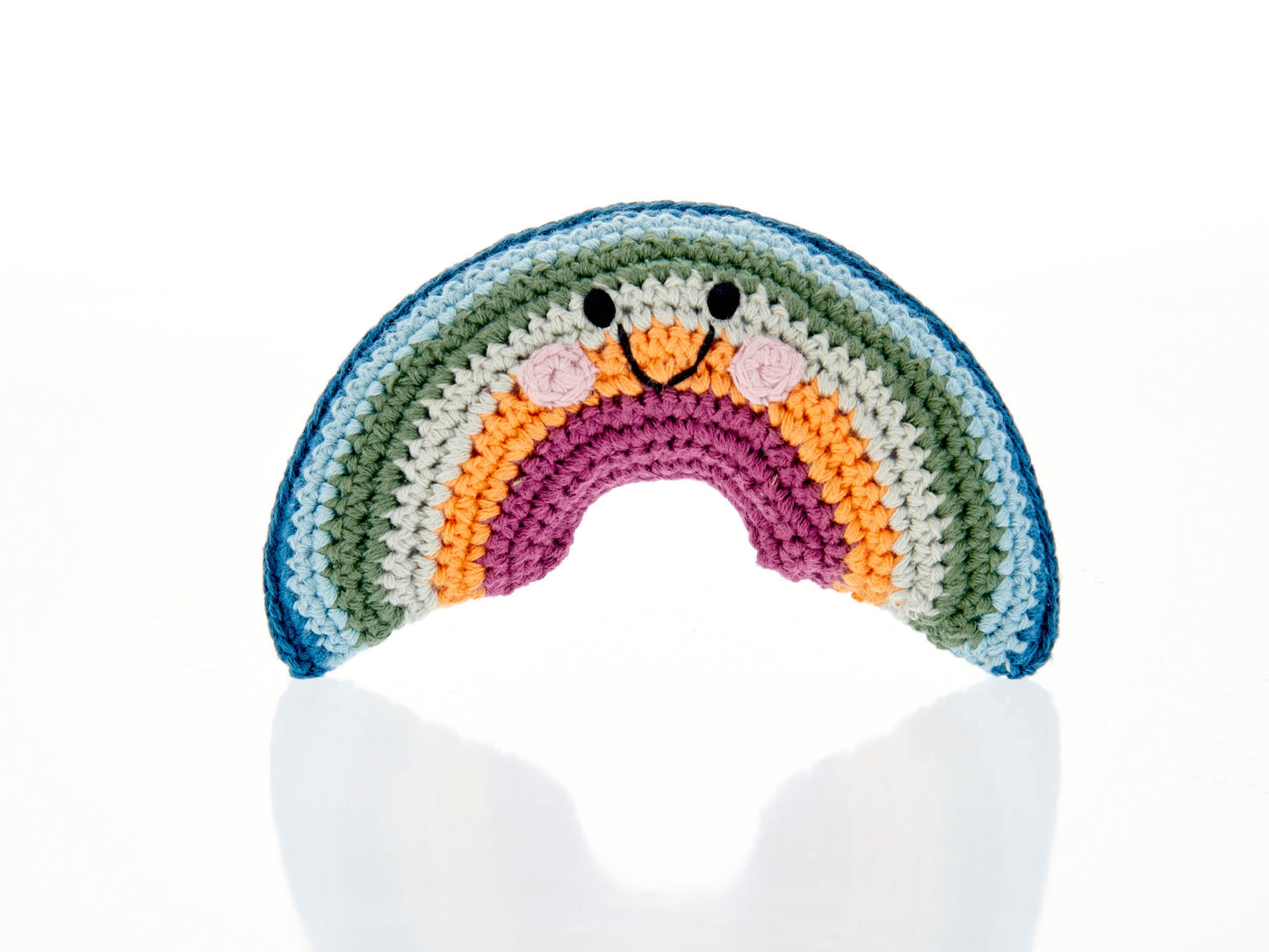 Friendly Rainbow Rattle