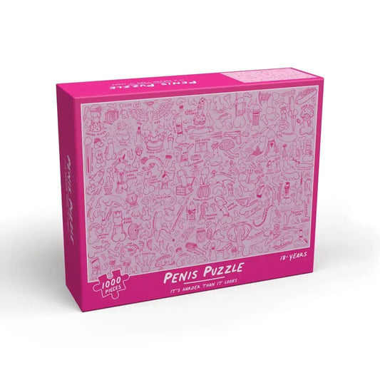 Penis 1000 Piece Jigsaw Puzzle Bubblegum Stuff