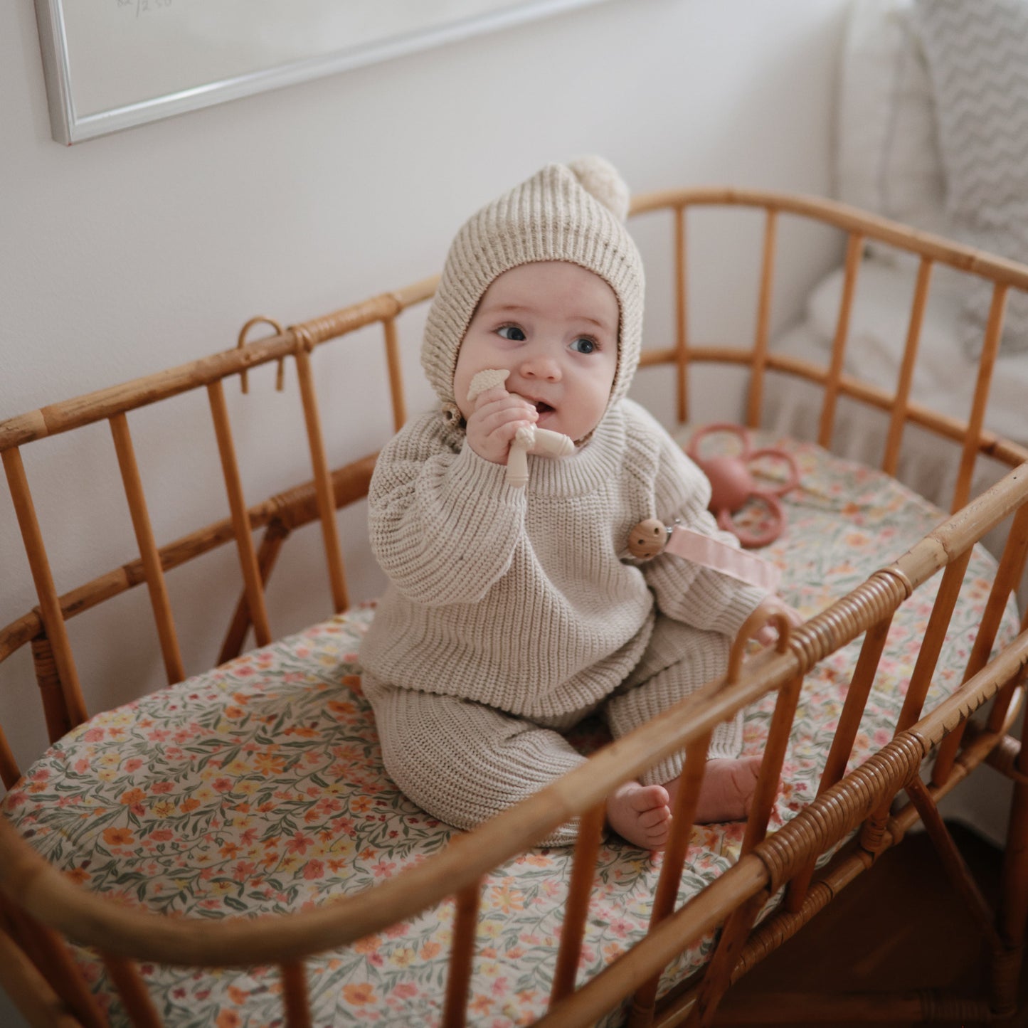 Extra Soft Muslin Crib Sheet - Chickadees Wooden Toys
