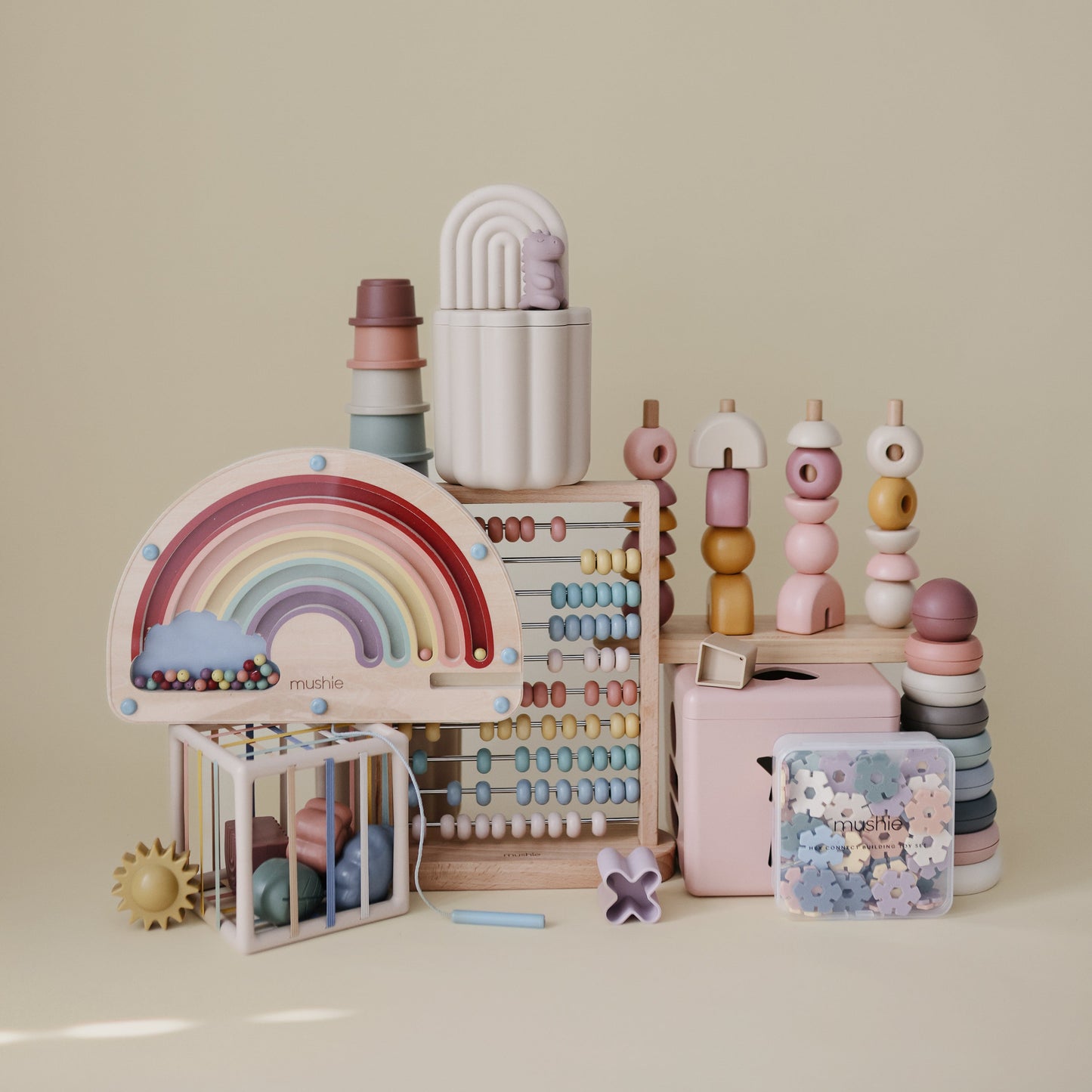 Wooden Magnetic Rainbow Maze - Chickadees Wooden Toys