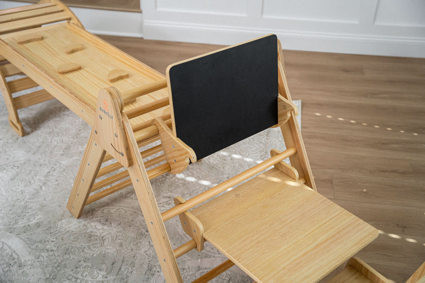 Desk and Chair Attachment to the Hazel & Olive - Chickadees Wooden Toys
