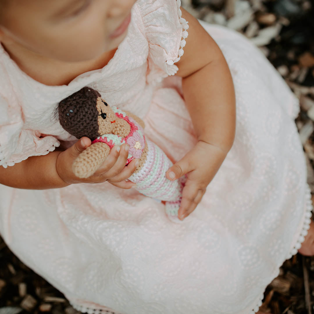 Mermaid Rattle - Chickadees Wooden Toys