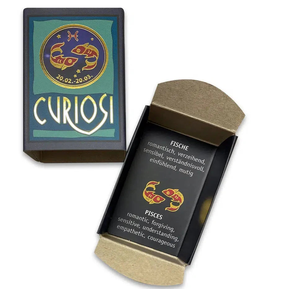 Pisces Zodiac 33 Piece Mini Matchbox Jigsaw Puzzle Curiosi