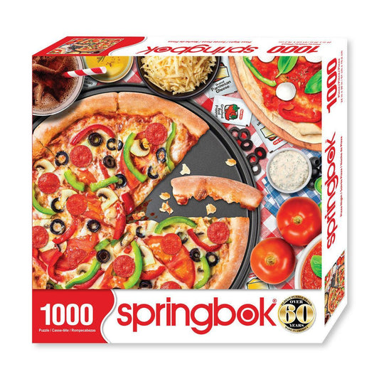Pizza Night 1000 Piece Jigsaw Puzzle Springbok