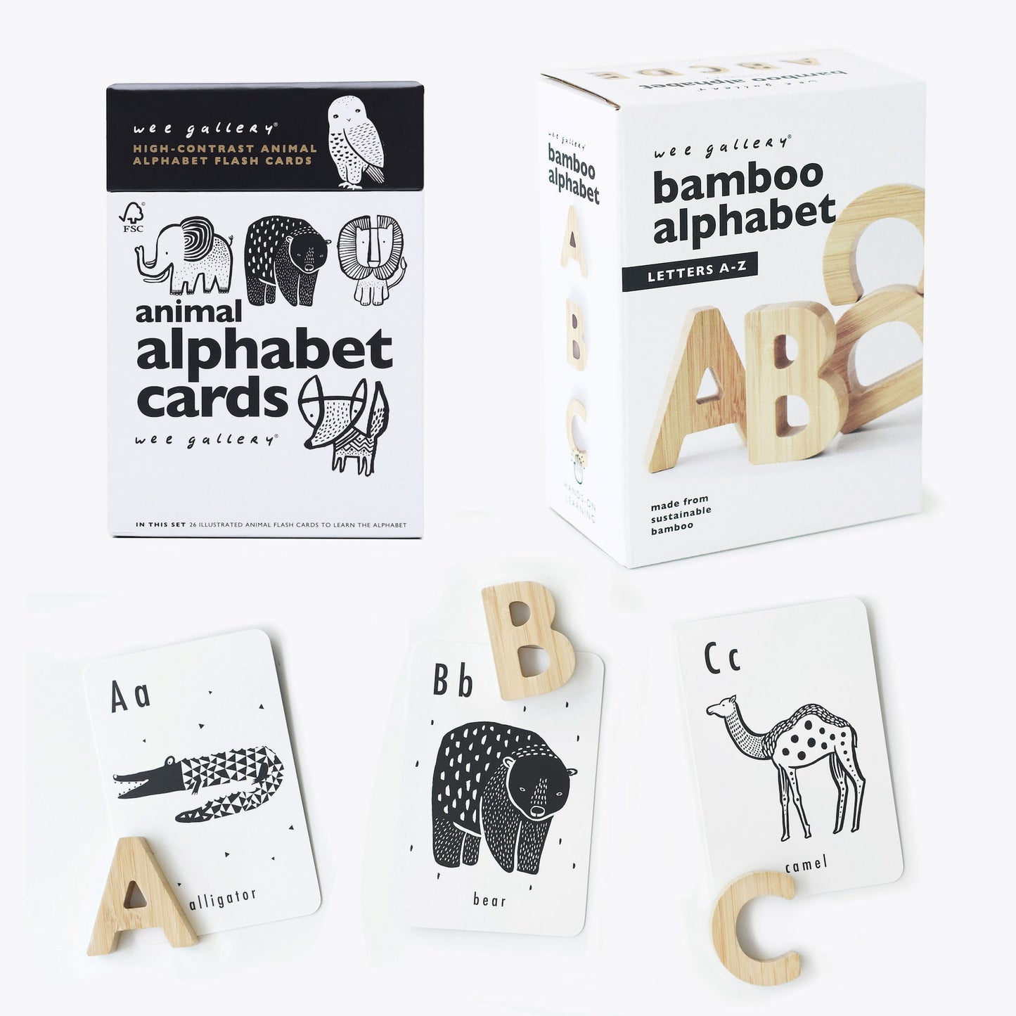 Alphabet Adventure Bundle - Chickadees Wooden Toys