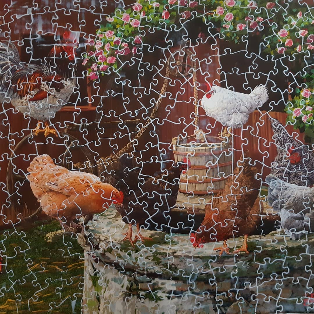 Puzzle Glue Cobble Hill - Chickadees Wooden Toys